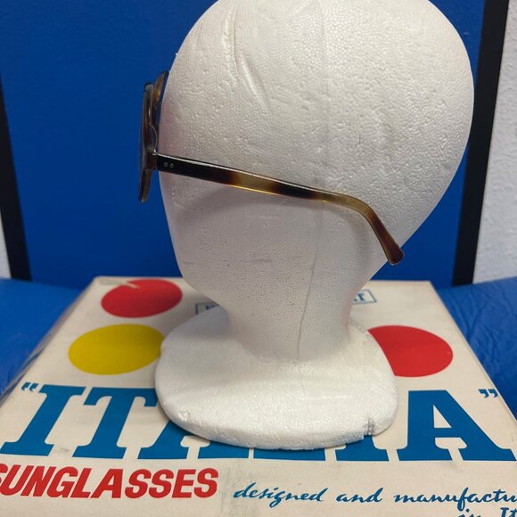 Vintage Deadstock 1960s Italian Oversized Round Sunglasses main image 4